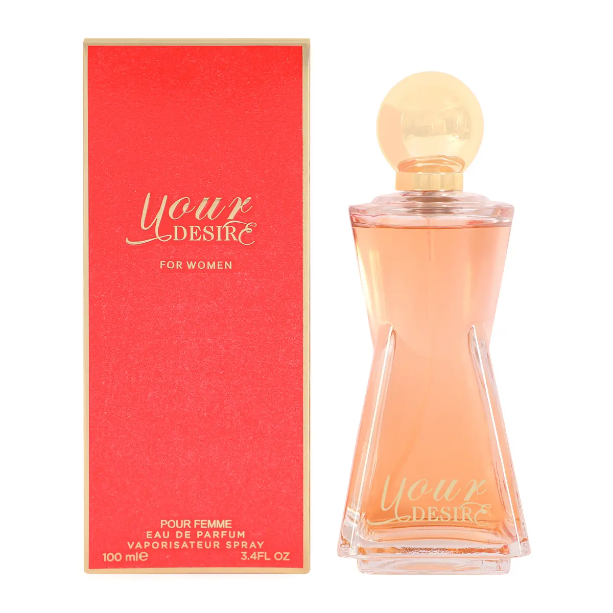 Your Desire for Women Pour Femme Eau De Parfum Vaporisateur Spray 100ml 3.4fl.Oz. Reliable & Convenient Perfume Option