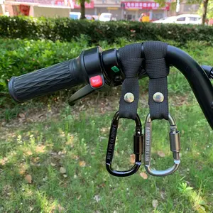 Multifunctional Aluminum Alloy Hooks for Bicycles, Motorcycles, Electric Vehicles, Strollers, Car Seats, Universal Accessories