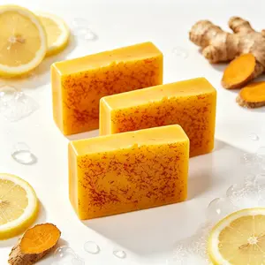 Turmeric Kojic Acid Cleansing Soaps, Natural Extract Bar Soap for Face & Body, 3/6/9pcs