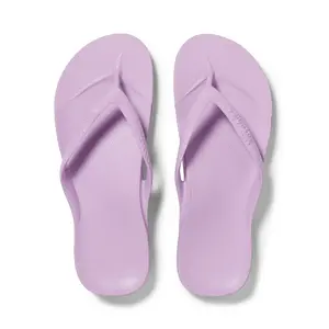 Comfy Arch Support Flip Flops - Comfortable, Supportive, Everyday, Summer, Women's, Men's, 2025 - Purple Lilac - Archies FootwearRAIMENTRY