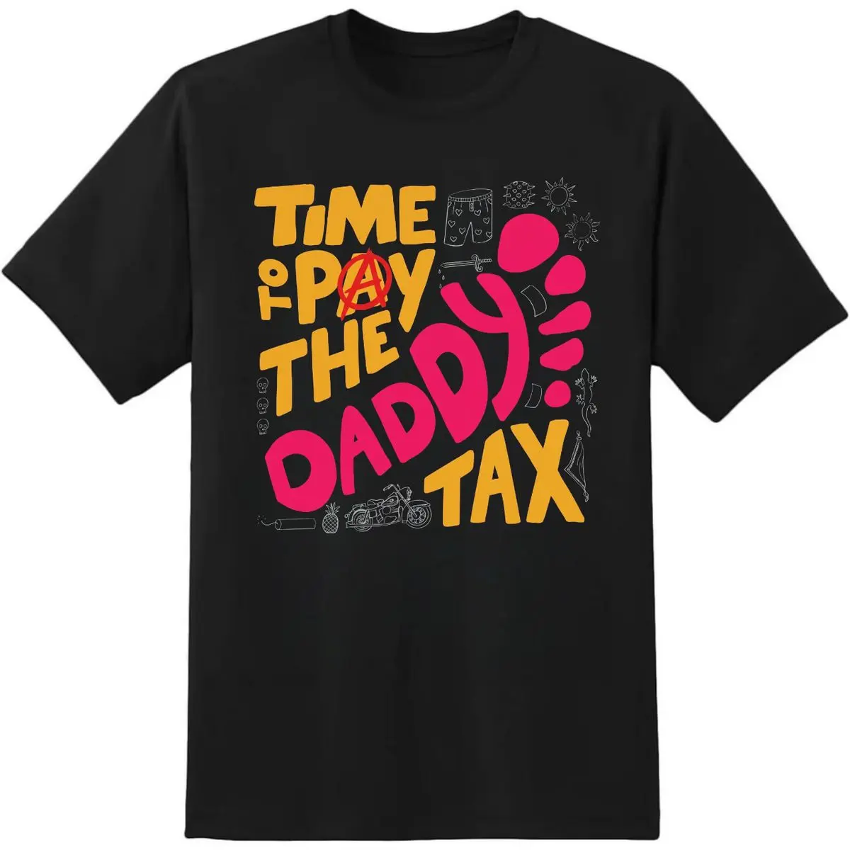 Time To Pay The Daddy Tax Shirt, Daddy Tax Footprint Sweatshirt, Funny Dad Tax Shirt, Dungeon Crawler Carl Hoodie, Gamer Dad Gift, Fathers Day Shirt, Unisex Sweater Pullover Tee
