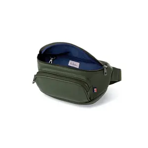 Kibou Vegan Leather Belt Bag - Olive
