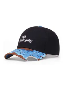 Unisex Munchies Polyester Baseball Cap, Adjustable Outdoor Sun Protection Hat, Ideal for Traveling & Beach Vacations, Adjustable Snapback