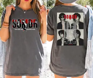 Sombr You Are The Reason Tour Merch Concert Tee, Interpol Special Guests, Sombr World Tour Music Fan Bootleg Tee T-Shirt
