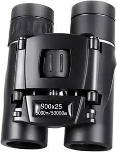 Mini Portable Telescope 900x25 HD Zoom High-Performance for Hunting Camping BAK4 Prisms Blue Coated Eyepiece Travel Accessory Telescopic