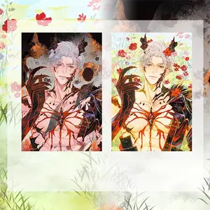 Love and Deep Space Fanart Special Form All character Special Form Sylus Caleb Rafayel Zayne Xavier Two Change Anime Card Original Design with Character Image Unique Sylus Iconic Collectible