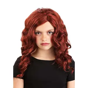 Girl's Marvel Black Widow Costume Wig