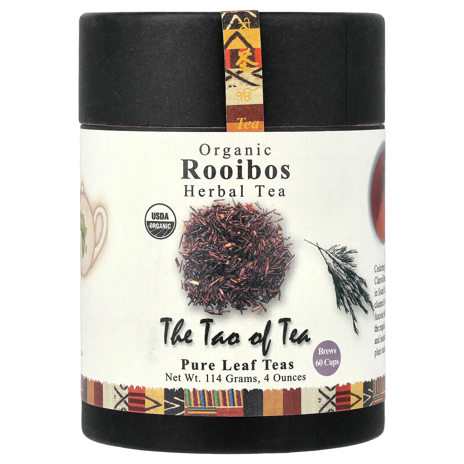 The Tao of Tea Organic Herbal Tea, Rooibos, 4 oz (114 g) The Tao of Tea Organic Herbal Tea, Rooibos, 4 oz (114 g)