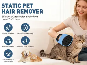 New pet hair removal tool, electrostatic anti-hair glove, dog hair removal scraper, cat hair sticky remover, de-hairing device