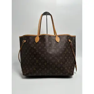 Pre-owned Louis Vuitton Canvas Tote Bags Monogram Neverfull GM Tote Bag JA852LV