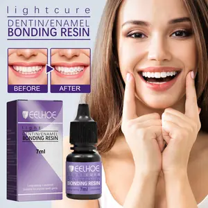 EELHOE tooth gemstone decoration glue， DIY fashion jewelry bonding tooth gemstone light curing glue，Oral resin decoration