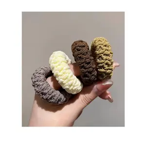 Multi-color High Ponytail Hair Rope Thickened High-elasticity Popcorn Hair Accessory for Fashion Commuting