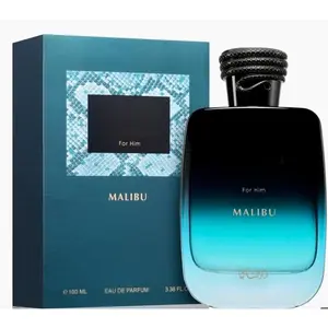 Malibu EDP Spray, 3.4 oz (100ml) Perfume, Distinct Scent Eau de Parfum Spray Bottle for Men
