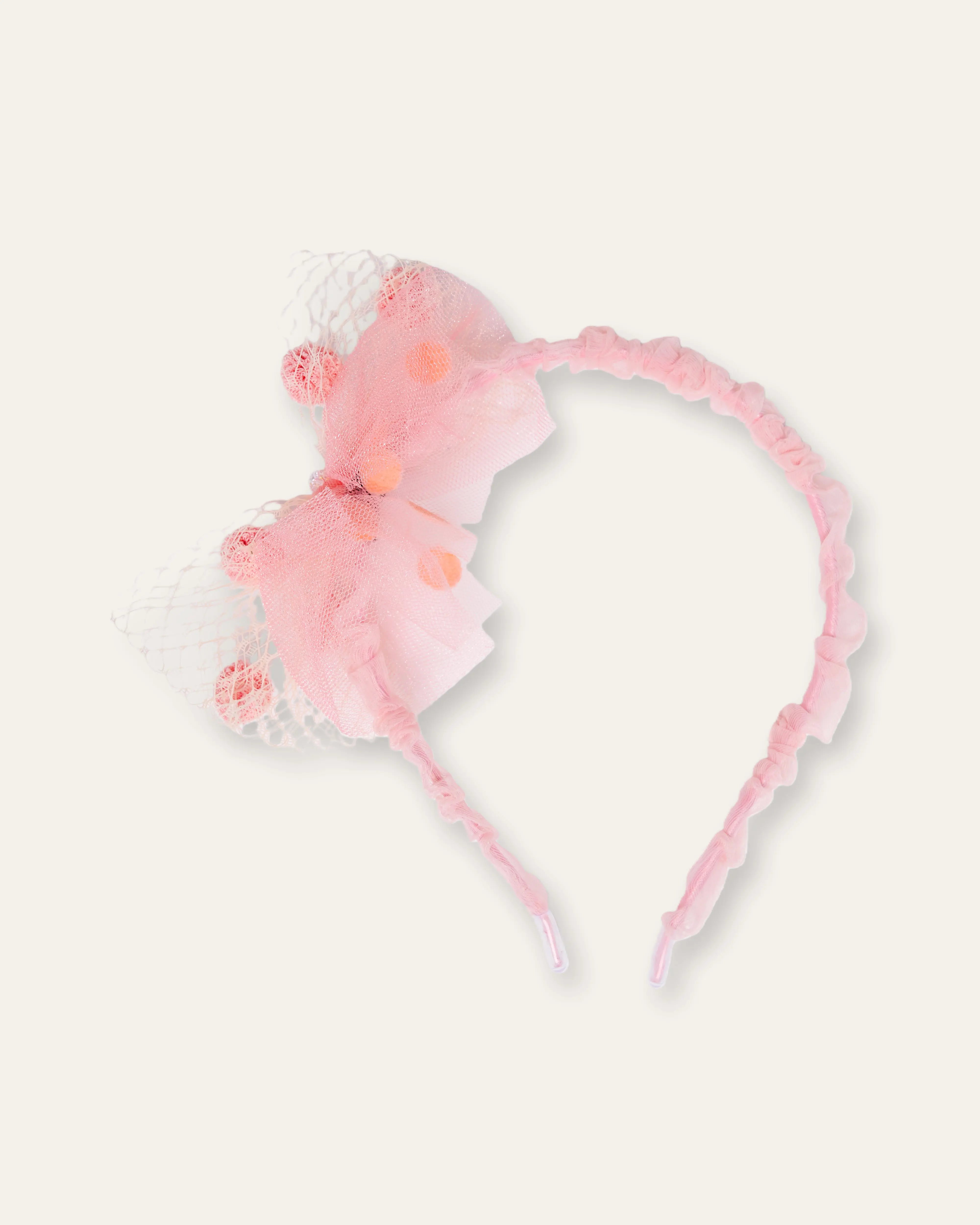 Pink Princess Sparkle - Soft Petal Halo Headband