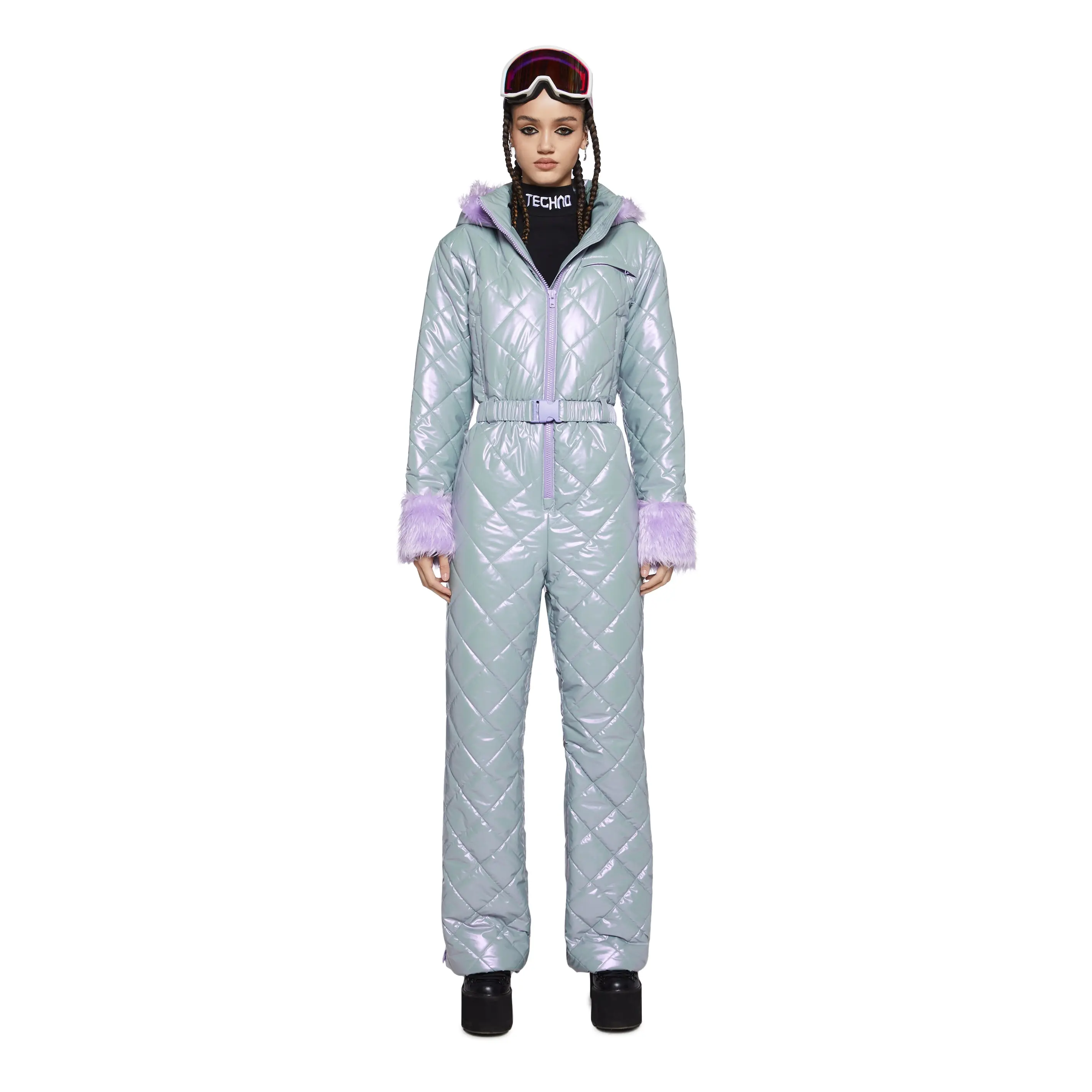 Euphoric Escapades Quilted Snowsuit Euphoric Escapades Quilted Snowsuit