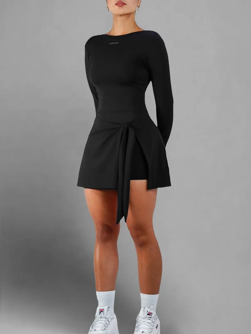 Long sleeve Black tunic dress - TikTok Shop Long sleeve Black tunic dress - TikTok Shop