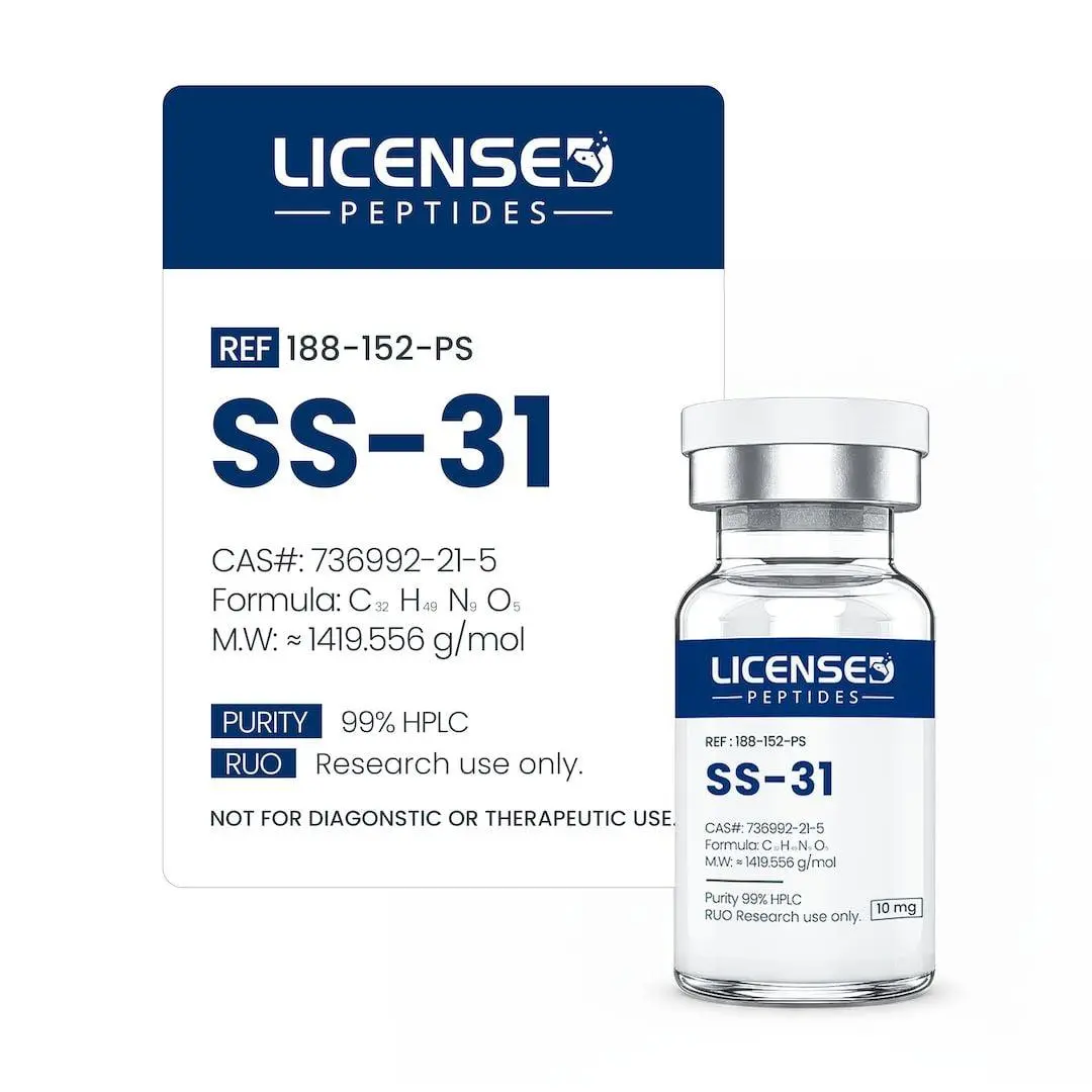 SS-31 Vial, 10mg - Laboratory-Grade Research Supply for Research & Laboratory Applications
