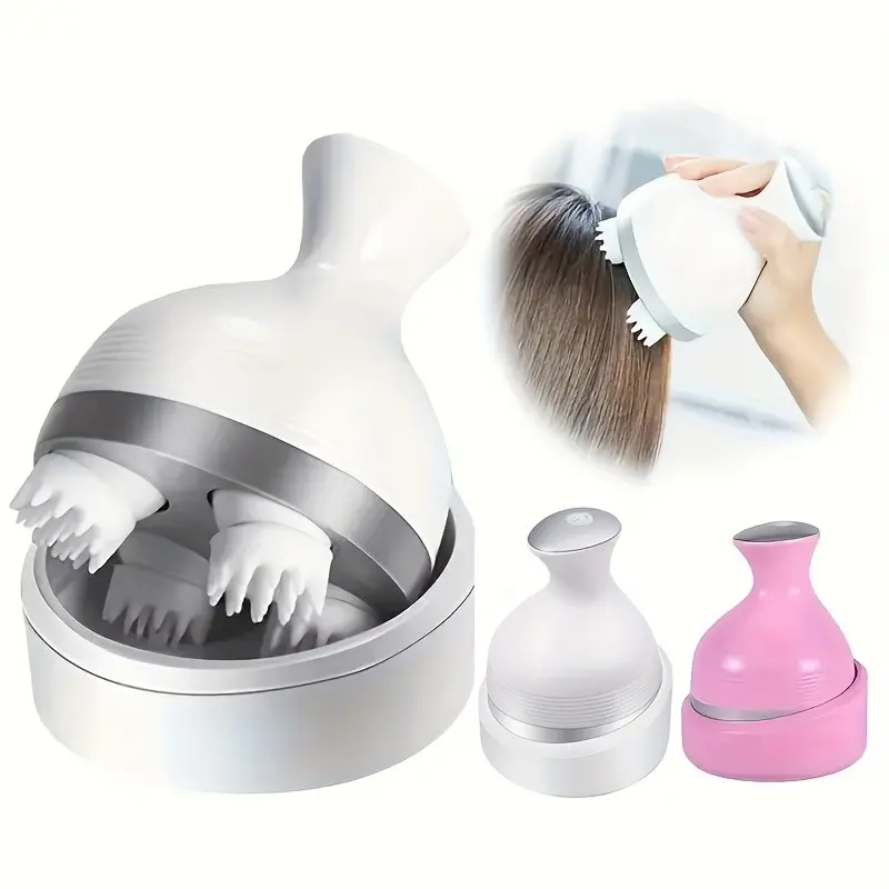 Portable Scalp Massager Comb with 4 Massage Claw Heads, Rechargeable Head  Massager with Vibration, 96 Kneading Nodes for Humans and Pets,  Rechargeable Scalp Massagers - TikTok Shop