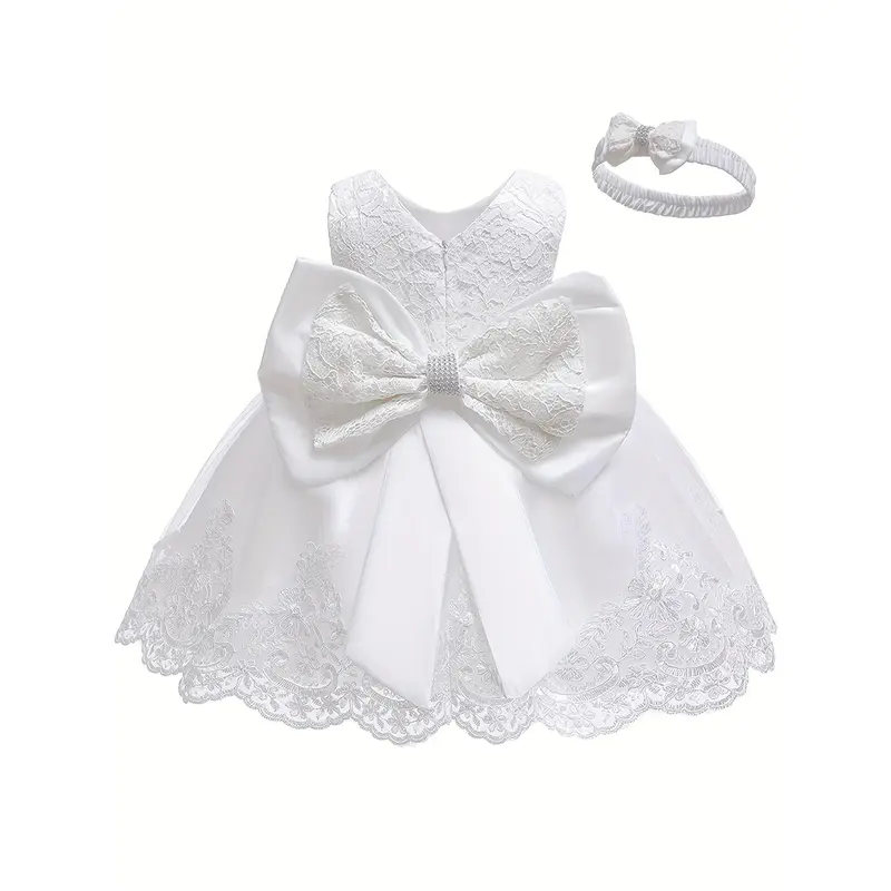 white party dresses 0-3 months - TikTok Shop