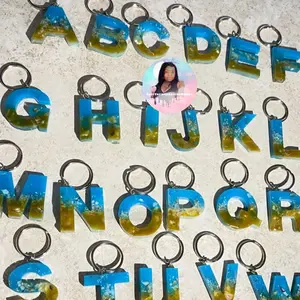Alphabet Letter Keychain