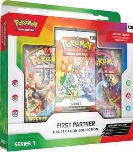 (Live Only) Pokemon TCG: Mega Evolution - Ascended Heroes First Partner Deluxe Sticker Collection Box
