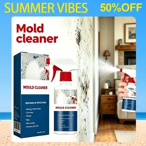 Wall Mold Remover Liquid Spray - Fast-Effective Mold Removal, Regrowth Prevention, Light Special Formula Household Cleaner for Sterilization, Mite Removal and Cleaning