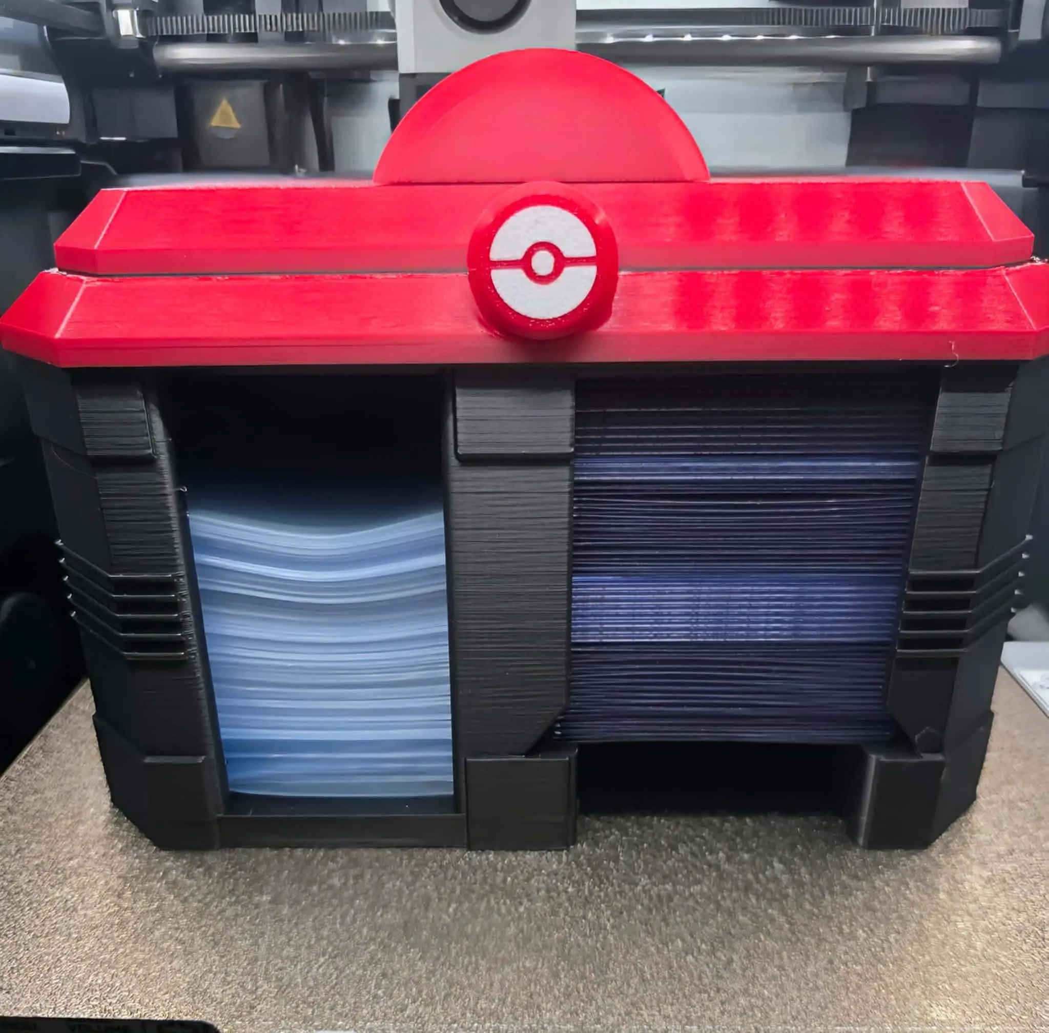 TCG Supply Organizer | Toploader & Penny Sleeve Dispenser | Trading ...