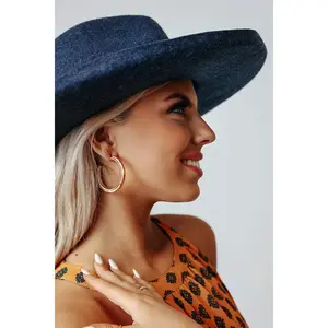 Take A Walk Hoop Earrings In Orange