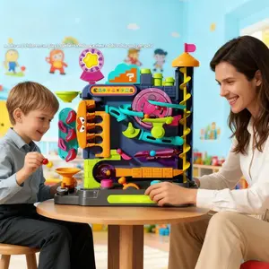 Roller Maze Adventure Toy for Ages 3+, Safe Non-Electric Interactive Puzzle Game, Logic Training Gift for Boys & Girls