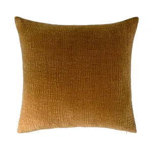 Tivoli Mustard Textured Pillow
