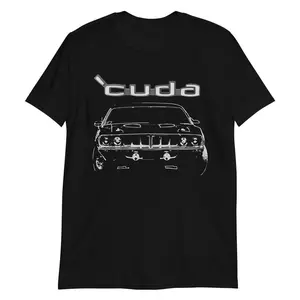 Plymouth Hemi Cuda 1971 Barracuda Vintage Muscle Car Unisex T-Shirt Sweatshirt Hoodie