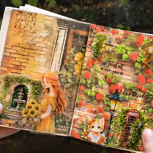 A Beautiful Day: "The Art of Brick Walls" Series 6 Wall Texture Background Stickers