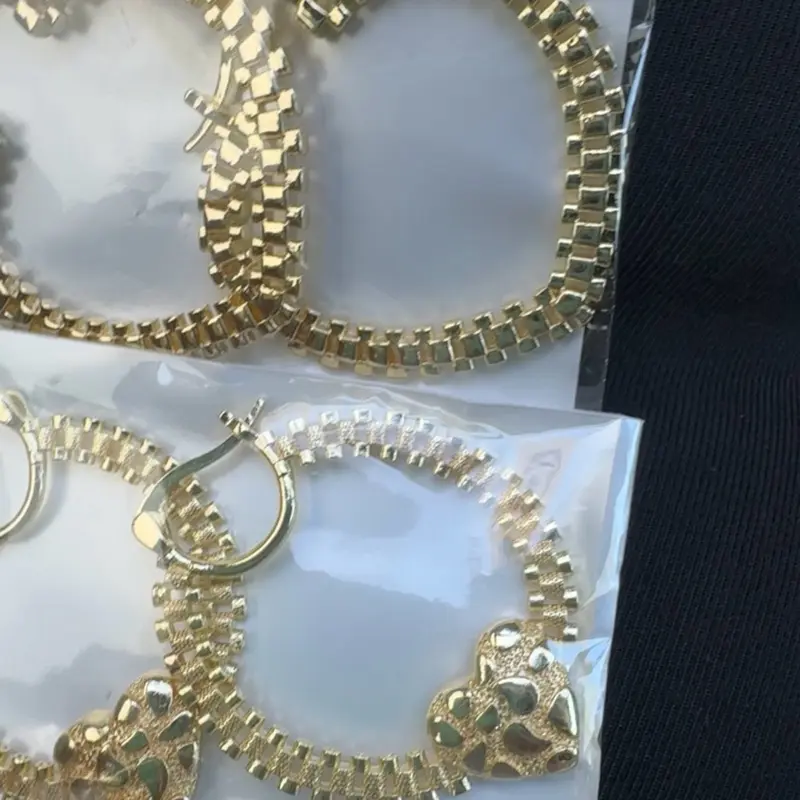 RX hoop earrings 3 different styles