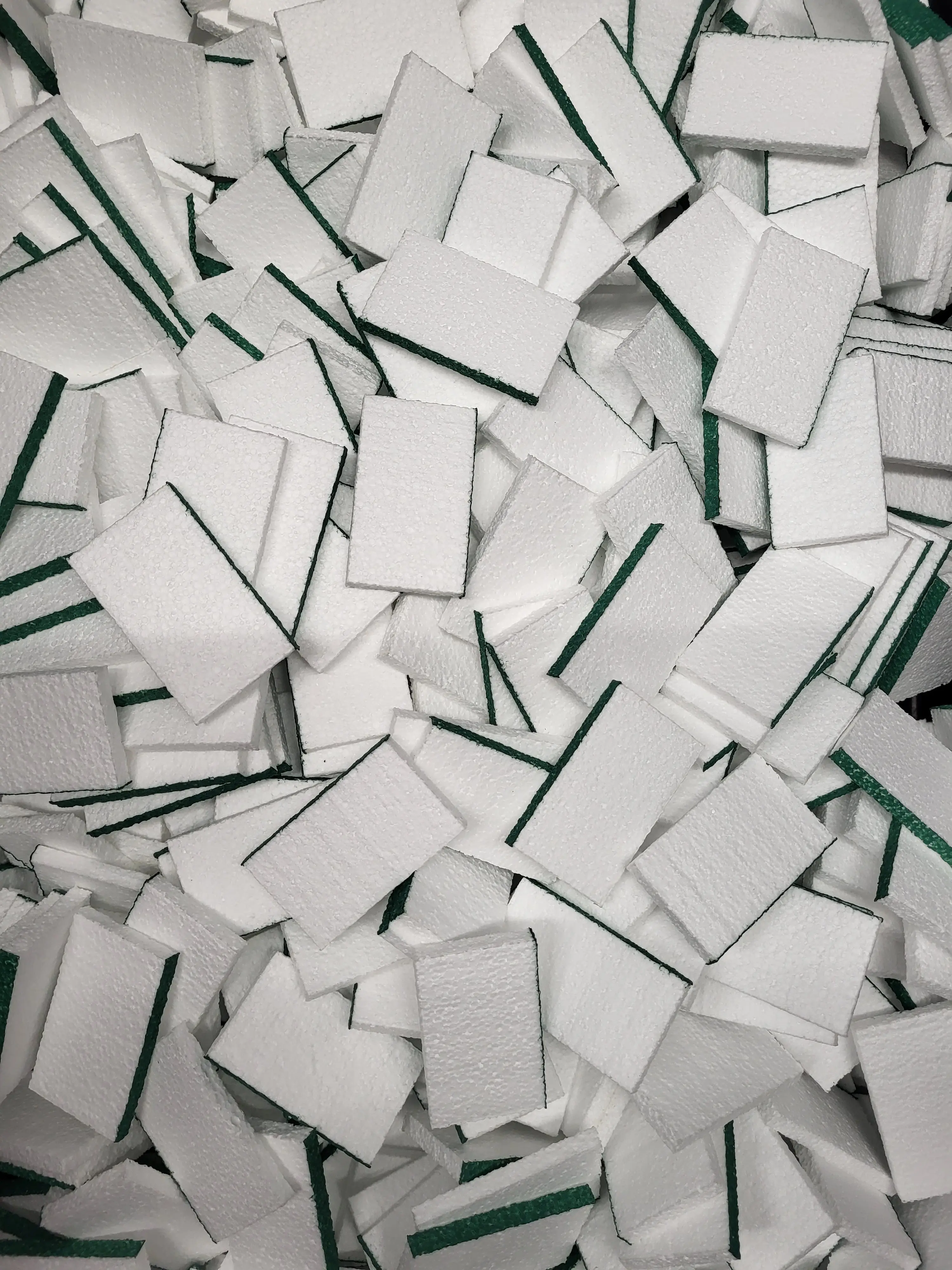 Built With Foam 1/4 Green Shim Refill Bag - 135 Shims per bag - Ideal for Professional and DIY use