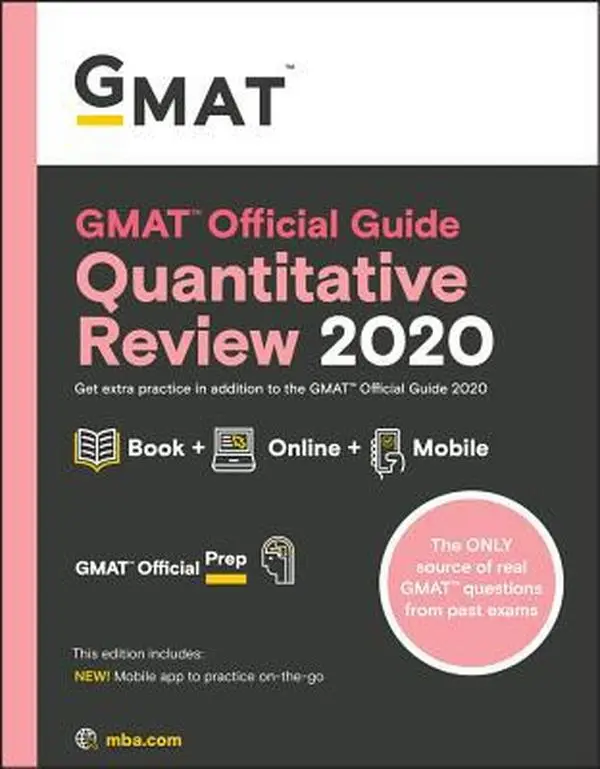 USED-GMAT Official Guide 2020 Quantitative Review: Book + Online Question Bank by Gmac (Graduate Management Admission Coun (Paperback)