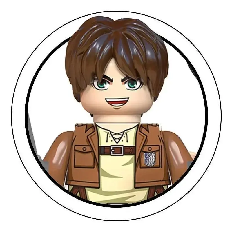 WM6148 Building Blocks Mini Model Figures Attack on Titan Levi Ackerman Eren Mikasa Giant Annie Halloween Christmas Gifts Toys popular WM6148 Building Blocks Mini Model Figures Attack on Titan Levi Ackerman Eren Mikasa Giant Annie Halloween Christmas Gifts Toys popular