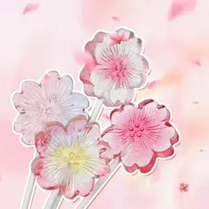 Sakura Lollipops - Isomalt Sweetened, Low Calorie, Tooth-Friendly Hard Candy, Ideal Gift for Adults & Kids, 18g Individual Wrapped