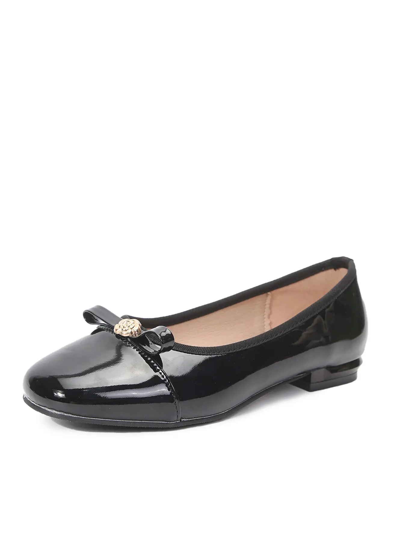 Soft Sole Chunky Heel Flat Shoes for Women, Comfortable Non-Rubbing Fashion Design, New Arrival 2026, Stylish Female Footwear