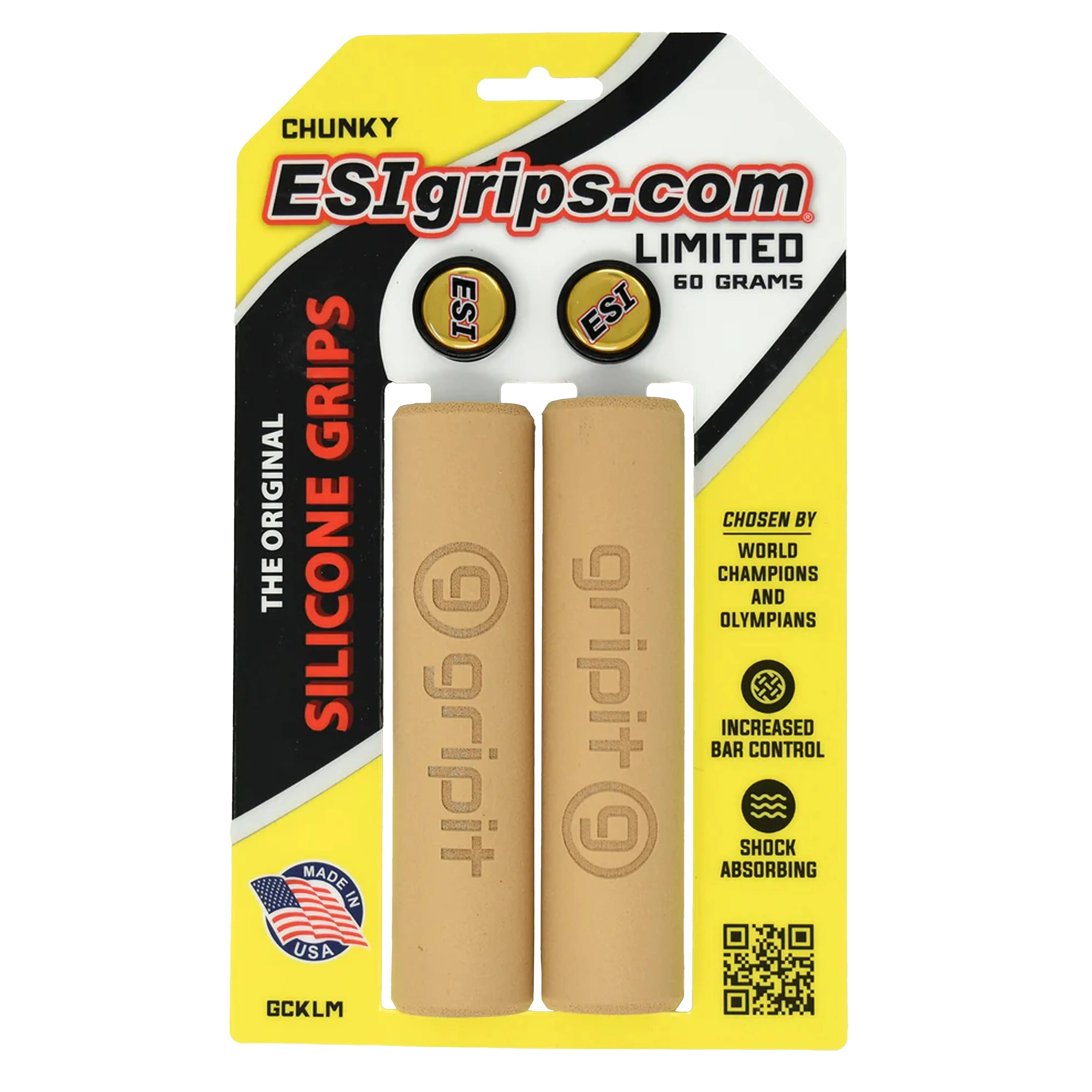 Gripit x ESI Grips (Tan Chunky) Gripit x ESI Grips (Tan Chunky)