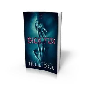 Tillie Cole's Sick Fux Paperback Book - USA Today Bestselling Author's Dark Contemporary Romance, 18+ Age Rating, Haunting Cover Art