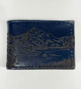 DARKREALM WALLET (NAVY & GOLD)