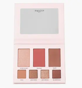 Wander Beauty Getaway Eye & Face Palette Eyeshadow Makeup Cosmetic Shimmer Bronze Flawless Golden Scented Fragrance