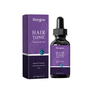 2 bottles of HOEGOA Hair Serum Hair Volume Moisturizing Scalp Hair Root Hair Serum