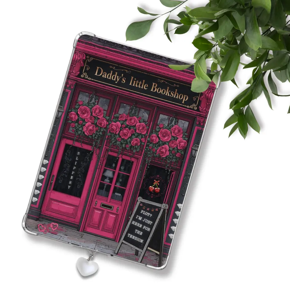 Daddy's Little Bookshop Insert for Clear Case | Smut Reader DDLG Aesthetic | Bookish Accessories Tech Enthusiast Card Stock
