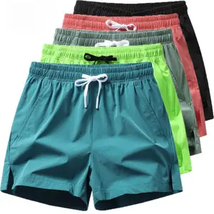 Raw Street Wear Gym Shorts Mens Sports Sweatpants Pockets Gym Casual Shorts Basic Lightweight Pants Running Jogging Beach Shorts Men Swimwear