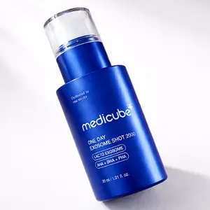 medicube One Day Exosome Shot Serum, Daily Triple Acid Exfoliating Serum with Lacto Exosome for Dull Skin, Pores & Rough Texture