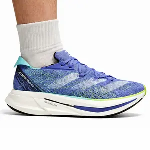 Adidas Men's Blue/Lucid Lemon Adizero Prime X 2.0 Strung Shoes, IF1209 (No Box)