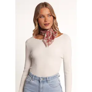 Melanie Scarf - Red Floral