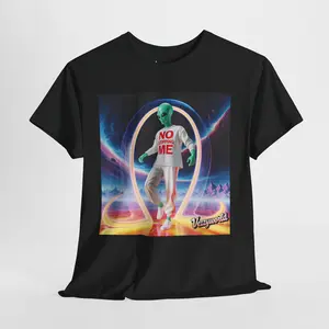 Alien Superstar Unisex Tee, Colorful Space Age Style, No Stopping Me Shirt, Cool Vibe, Funny Graphic Tee, Unique Gift for Sci-Fi Fans,