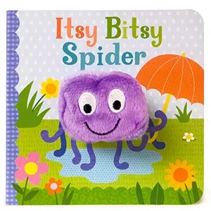 Itsy Bitsy Spider Puppet Book -- Cottage Door Press - Board Book